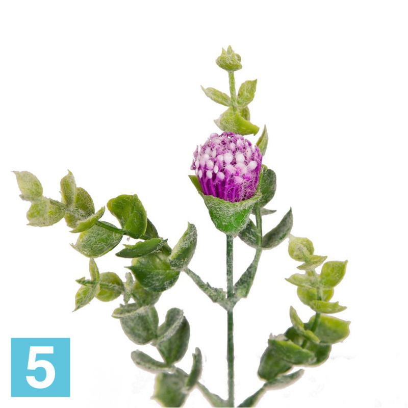 Ветка декоративная искусственная Alseed, h-27 см., 12шт,уп
