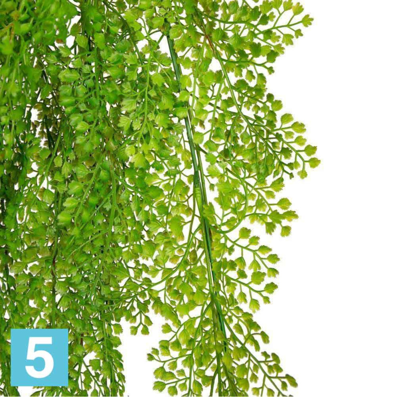 Папоротник Адиантум ампельный*8ч. искусственный Alseed, h-120 см., латексир.