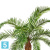 Пальма искусственная TREEZ Collection Финиковая Гигантская изогнутая 330h