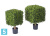 Самшит квадрат искусственный TREEZ Collection уличный на каркасе 72h