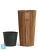 Кашпо TREEZ Effectory Timberline Высокий конус, тёмное дерево 31-d, 48-h