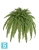 Искусственный Папоротник Бостон Новый Лардж свисающий TREEZ Collection 125-h