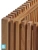 Кашпо TREEZ Effectory Timberline Высокий дивайдер, тёмное дерево 86-l, 33-w, 90-h