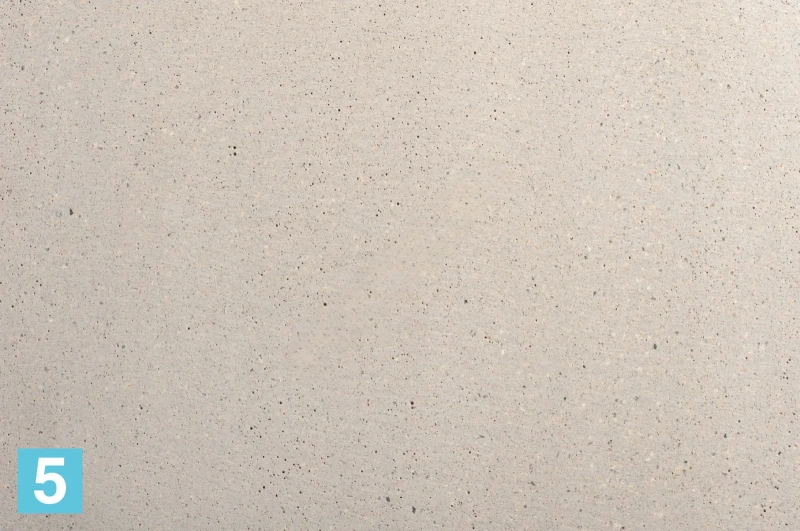 Кашпо TREEZ Effectory Beton Куб, белый песок 60-l, 60-w, 60-h