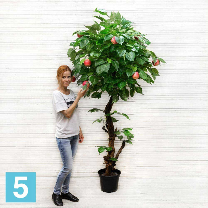 Яблоня искусственная Alseed, h-220 см., латекс