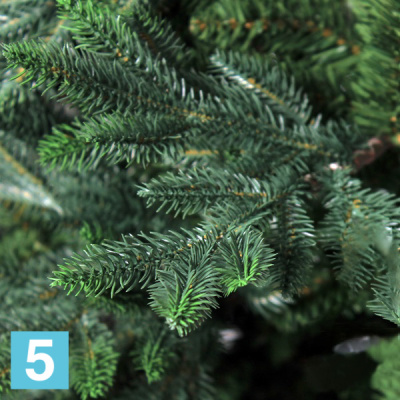 Искусственная елка Royal Christmas зеленая Delaware Premium, Литая + ПВХ, 180-h в #REGION_NAME_DECLINE_PP#