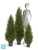 Туя искусственная TREEZ Collection Брабант пушистая уличная 120h (крона d-45, h-110)