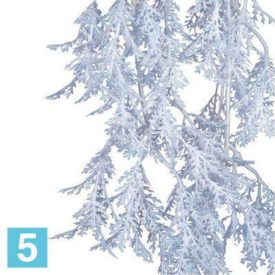 Аспарагус ампельный искусственный Alseed, голубой, h-95  см., 5045