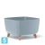 Кашпо Prosperplast GRACIA Square, серое 39-l, 39-w, 27-h