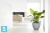 Напольное кашпо Ecopots Antwerp, серо-голубое 50-d, 40-h