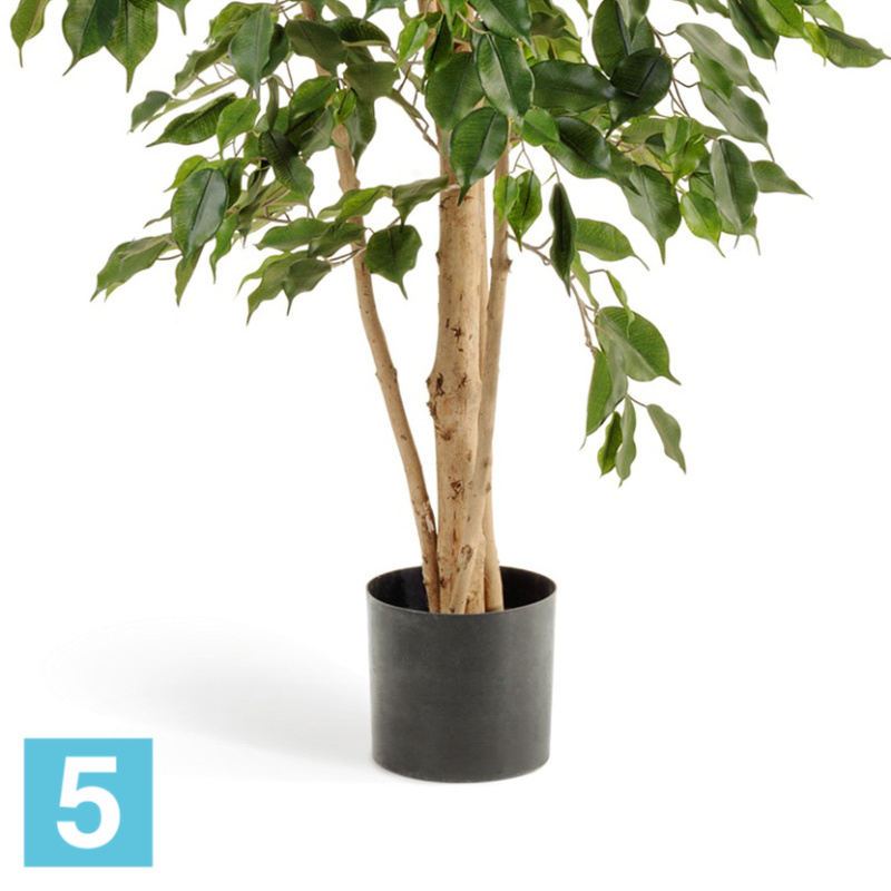 Фикус искусственный TREEZ Collection Бенджамина Нитида 150h