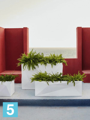 Кашпо Faz jardiniere basic color: l-120 w-40 h-40 см в #REGION_NAME_DECLINE_PP#