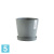 Настольное Кашпо Ecopots Amsterdam, серо-голубое 20-d, 18-h