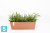 Прямоугольное кашпо Ecopots Bruges, терракотовое 65-l, 20-w, 20-h