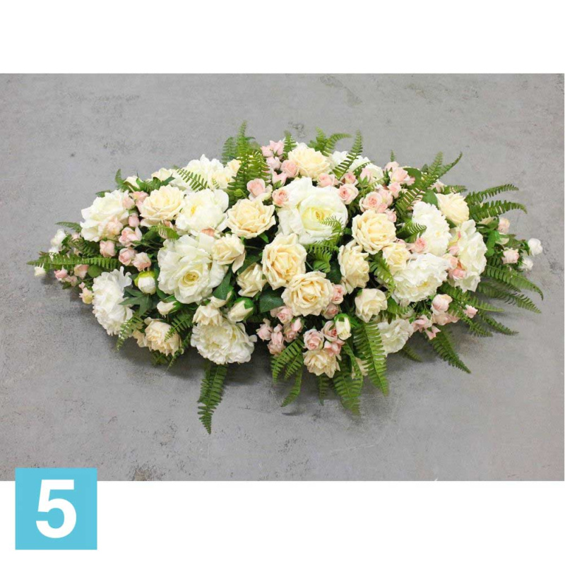 Композиция настольная цветоч. искусственная Alseed, 100*35*35