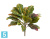 Кротон куст искусственный зелёно-жёлто-розовый (Sensitive Botanic) TREEZ Collection
