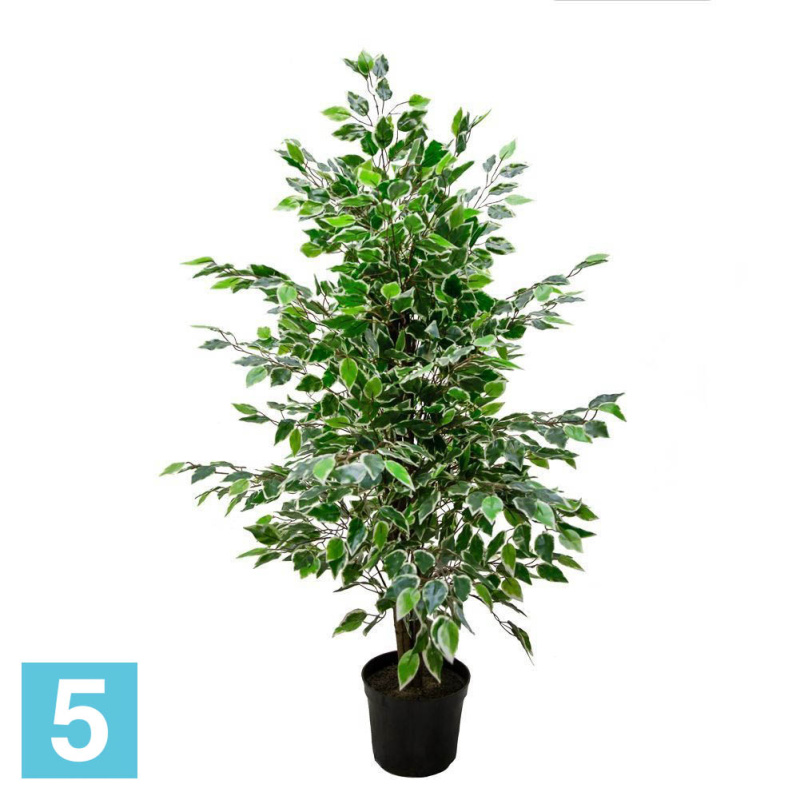 Фикус мелколистный искусственный Alseed, h-150 см., латекс