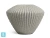 Кашпо TREEZ Effectory Moho Сферическая Design-ваза, белый песок 70-d, 53-h