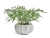 Кашпо TREEZ Effectory Aura Низкая Design-чаша, жемчужный лак 53-d, 31-h