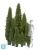 Туя искусственная TREEZ Collection Брабант пушистая уличная 180h (крона d-50, h-160)