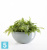 Напольное кашпо Ecopots Brussels, серо-голубое 35-d, 17-h