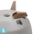Кашпо Lamela Roma Eco Wood Jumper, серое 29-d, 18,3