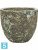 Кашпо Lava couple relic jade d-36 h-34 см