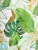 Кашпо TREEZ Effectory Savage Garden Design-ваза Botanical, белое с зеленым 26-d, 43-h