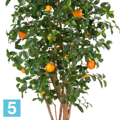 Апельсиновое дерево искусственное TREEZ Collection с плодами 180h в Москве