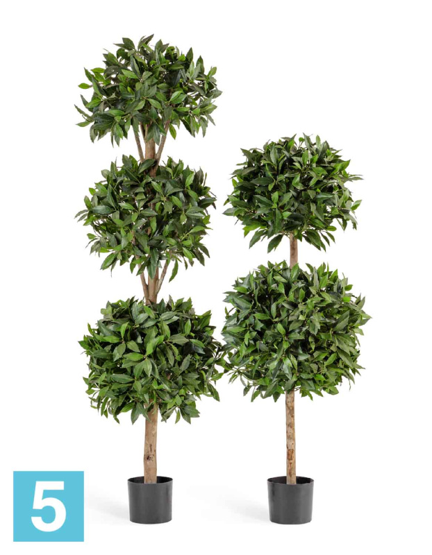 Лавр шар тройной искусственный TREEZ Collection 180h