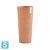 Высокое кашпо Ecopots Amsterdam-H, терракотовое 32-d, 70-h