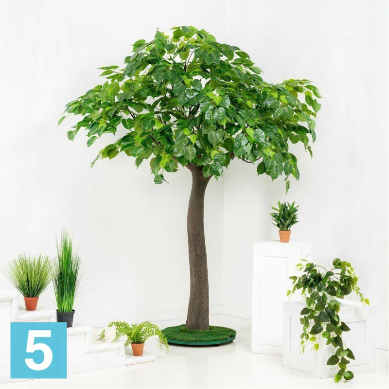 Липа искусственная Alseed, ширина-220 см., h-300 см.