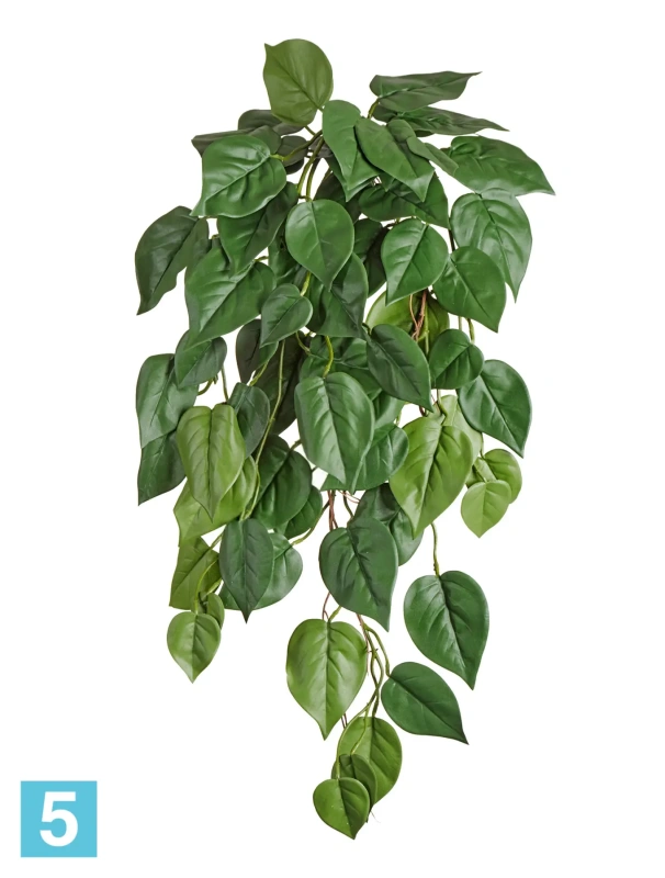 Искусственный Филодендрон куст ампельный TREEZ Collection (серия FR - огнезащита) 70h