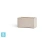 Кашпо TREEZ Effectory Beton Низкий прямоугольник, белый песок 100-l, 44-w, 45-h