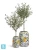 Кашпо TREEZ Effectory Savage Garden Design-ваза Capri, бело-сине-жёлтое 26-d, 43-h Кашпо TREEZ Effectory Savage Garden Design-ваза Capri, бело-сине-жёлтое 26-d, 43-h