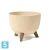 Кашпо Lamela Roma Eco Wood Jumper, песочное 29-d, 18,3 Кашпо Lamela Roma Eco Wood Jumper, песочное 29-d, 18,3