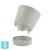 Напольное кашпо Ecopots Venice с поддоном, светло-серое 30-d, 26-h