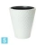 Кашпо FORM-PLASTIC Makata, белое 30-d, 32,5-h