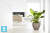 Напольное кашпо Ecopots Antwerp, серо-коричневое 40-d, 30-h