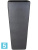 Кашпо Plain kubis, антрацит l-36 w-36 h-90 см Кашпо Plain kubis, антрацит l-36 w-36 h-90 см