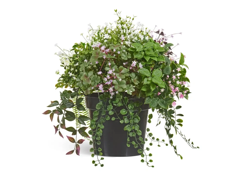 Искусственное цветущее разнотравье куст TREEZ Collection