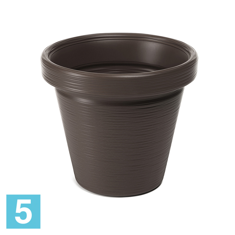 Кашпо Lamela Agawa Dluto, мокко 55-d, 48-h