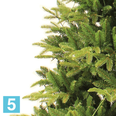 Искусственная елка Royal Christmas зеленая Idaho Premium, Литая + ПВХ, 180-h в #REGION_NAME_DECLINE_PP#