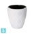 Кашпо FORM-PLASTIC Flow, белое 30-d, 32-h Кашпо FORM-PLASTIC Flow, белое 30-d, 32-h