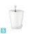 Lechuza Mini Deltini кашпо, белое 10-l, 10-w, 13-h