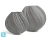 Кашпо TREEZ Effectory Dune Сферическая Design-ваза, дымчато-серый песок 50-d, 52-h