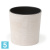Кашпо Lamela Malwa eco Dluto, белое 30-d, 30,5-h