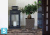 Кашпо Lamela Juka, антрацит 30-l, 30-w, 31-h
