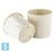 Кашпо IDEA ЭТНА, белый ротанг 38-d, 36-h