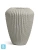 Кашпо TREEZ Effectory Moho Высокий Design-конус, белый песок 66-d, 85-h